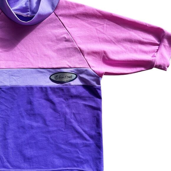 Surf Duk Girls UV Protective  Swim Half Sleeve Rash Guard Size 8 - Picture 2 of 6